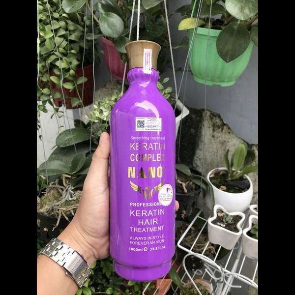 [HCM]Keratin Complex Nano Smoothing Treatment phục hồi làm thẳng tóc 1000ml