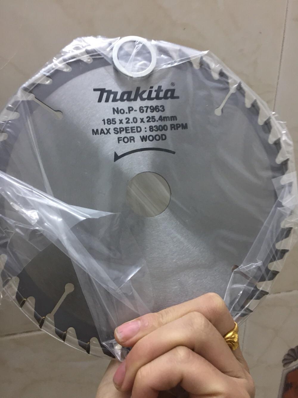 Lưỡi cắt gỗ makita 185mm