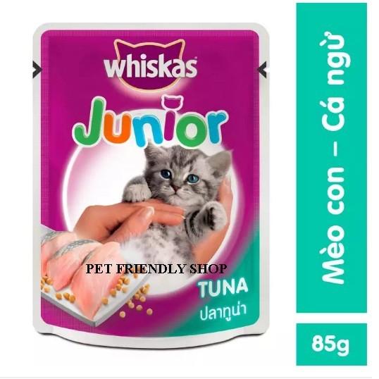 Pate cho mèo lớn whiskas 85g (sẽ giao ngẫu nhiên nếu hết vị)