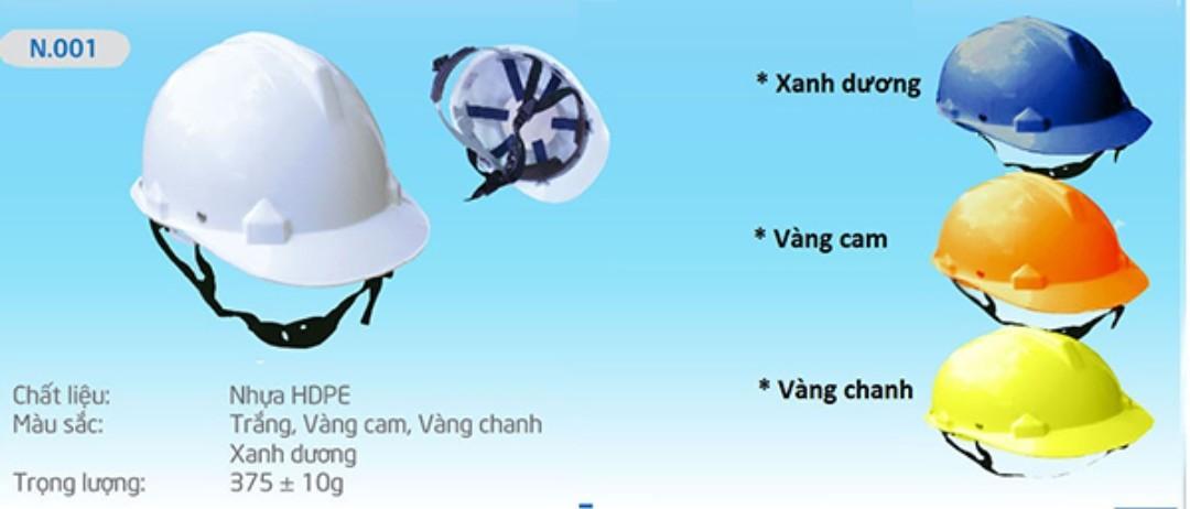 [HCM]Mũ bảo hộ lao động Bảo Bình N.001