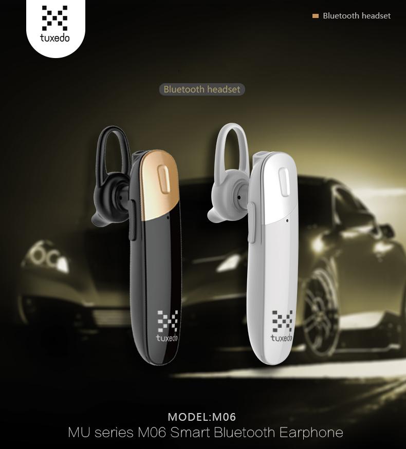 Tai nghe Bluetooth Tuxedo M06 (Bluetooth 4.2, kết nối 2 thiết bị cùng lúc)