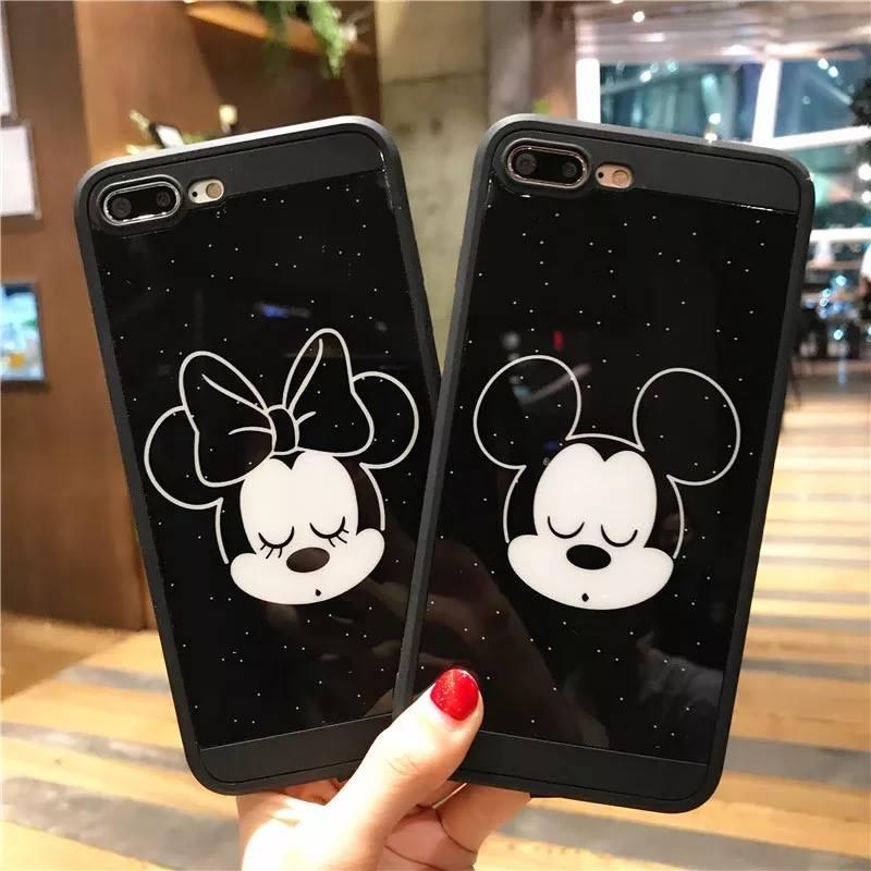 ỐP ĐÔI MIKEY TRÁNG GƯƠNG CHO IPHONE