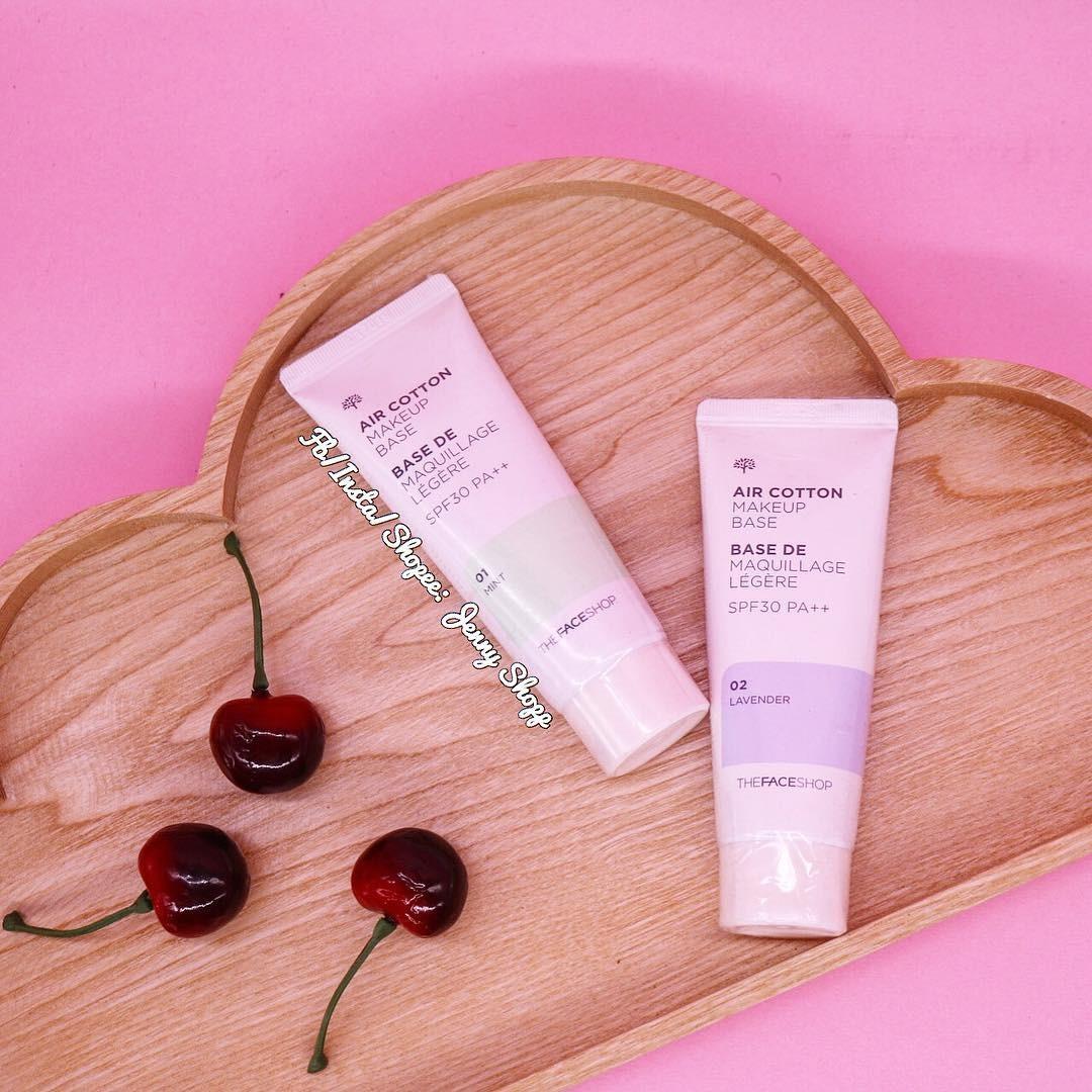Kem Lót The Face Shop Air Cotton Makeup Base