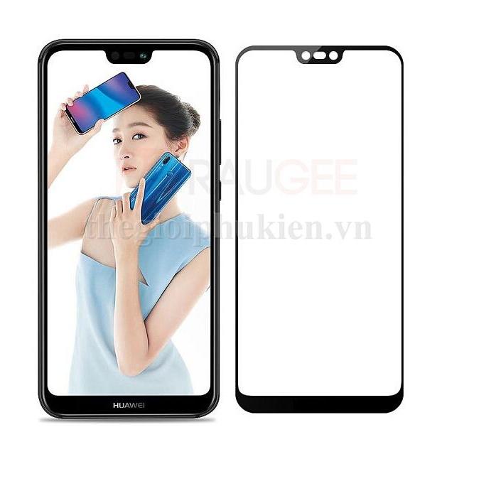 Kính cường lực 5D tràn màn hình cao cấp cho Huawei Nova 3i - Hàng nhập khẩu