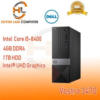 máy tính bàn dell vostro 3470 intel core i5 8500 4gb ddr4 2400mhz 1tb hãng phân phối