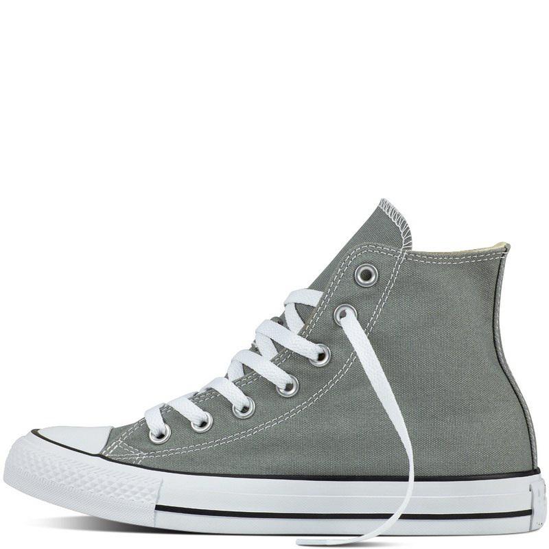 Giày vải sneaker cv classic cổ cao xám nữ