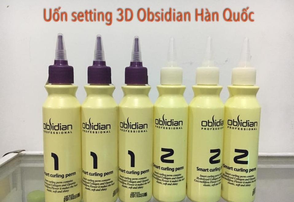 [HCM]THUỐC UỐN 3D ( UỐN NÓNG-LẠNH- SETTING) CÁ NHÂN OBSIDIAN
