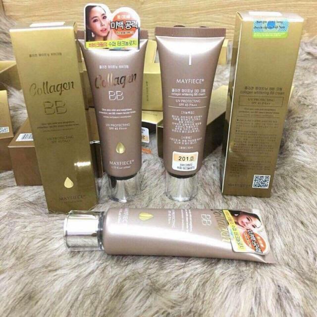 Kem nền BB collagen Mayfiece 50ml