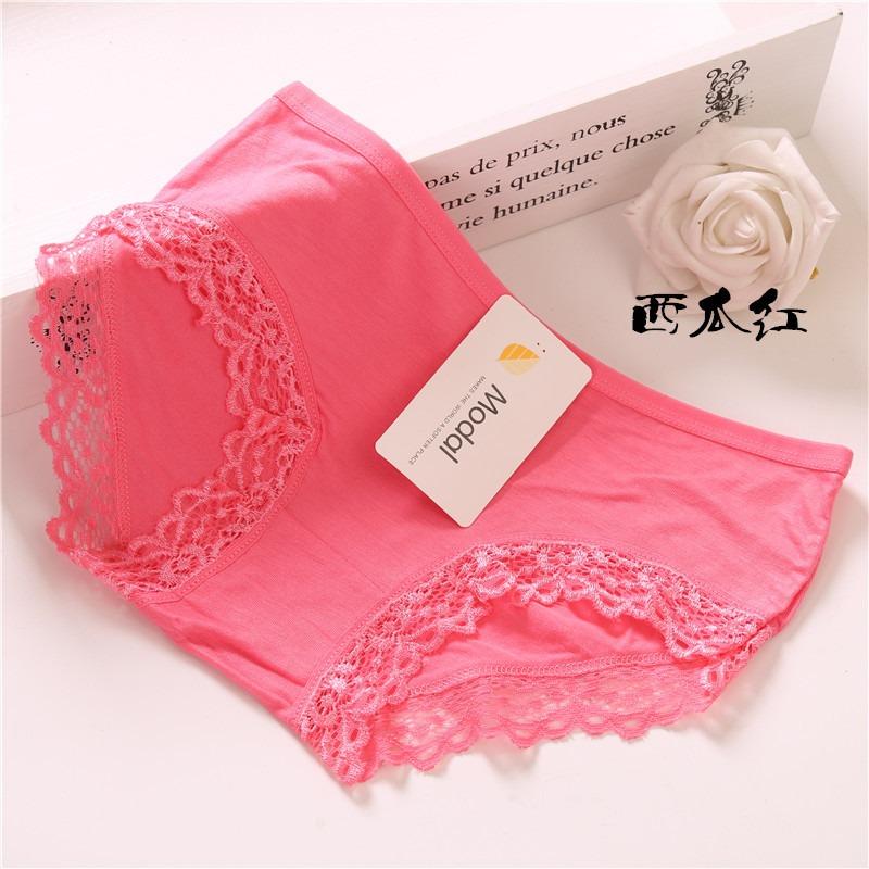 Bộ 10 quần lót cotton pha ren Modal ( Mẫu 08)