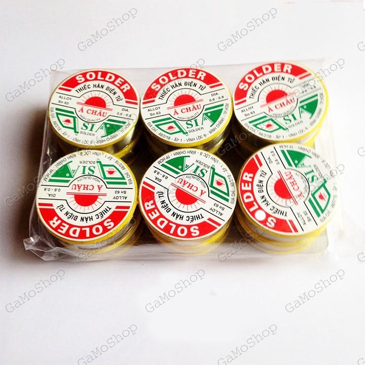 Bộ 12 cuộn chì hàn Á Châu SN63 GamoShop