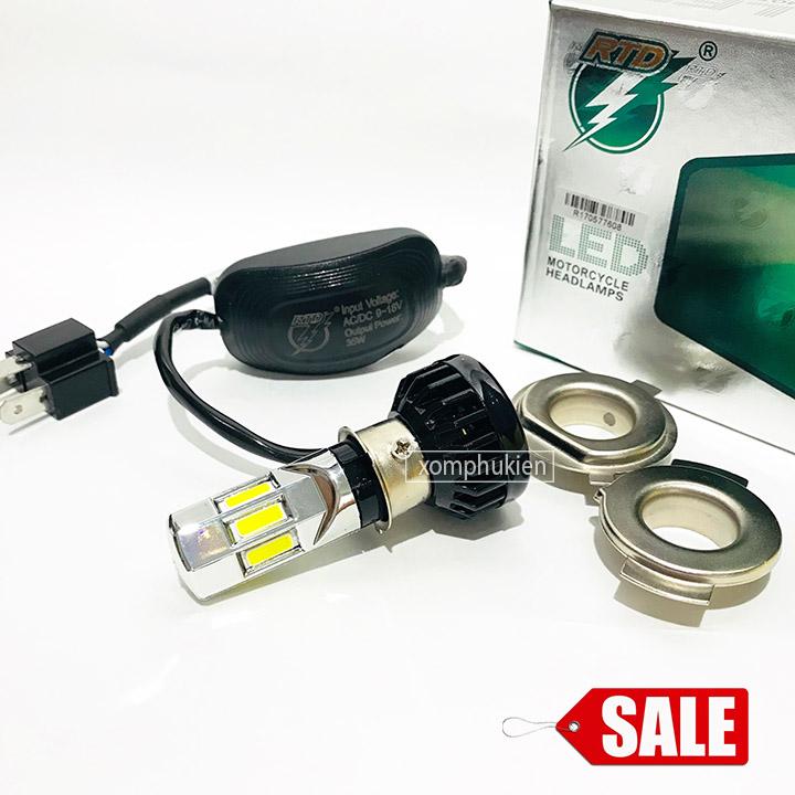 [HCM]Đèn Pha Led 6 Tim RTD Siêu Sáng 25W