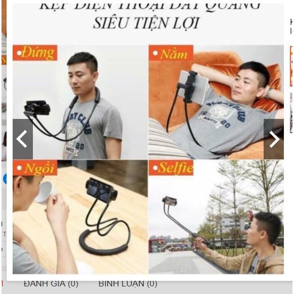 kẹp điện thoại quàng cổ đa năng