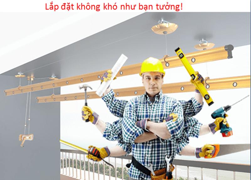 Linh kiện giàn phơi 999B
