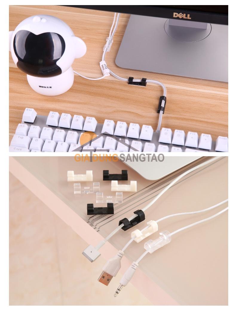 Vỉ 16 nút giữ dây điện gọn gàng