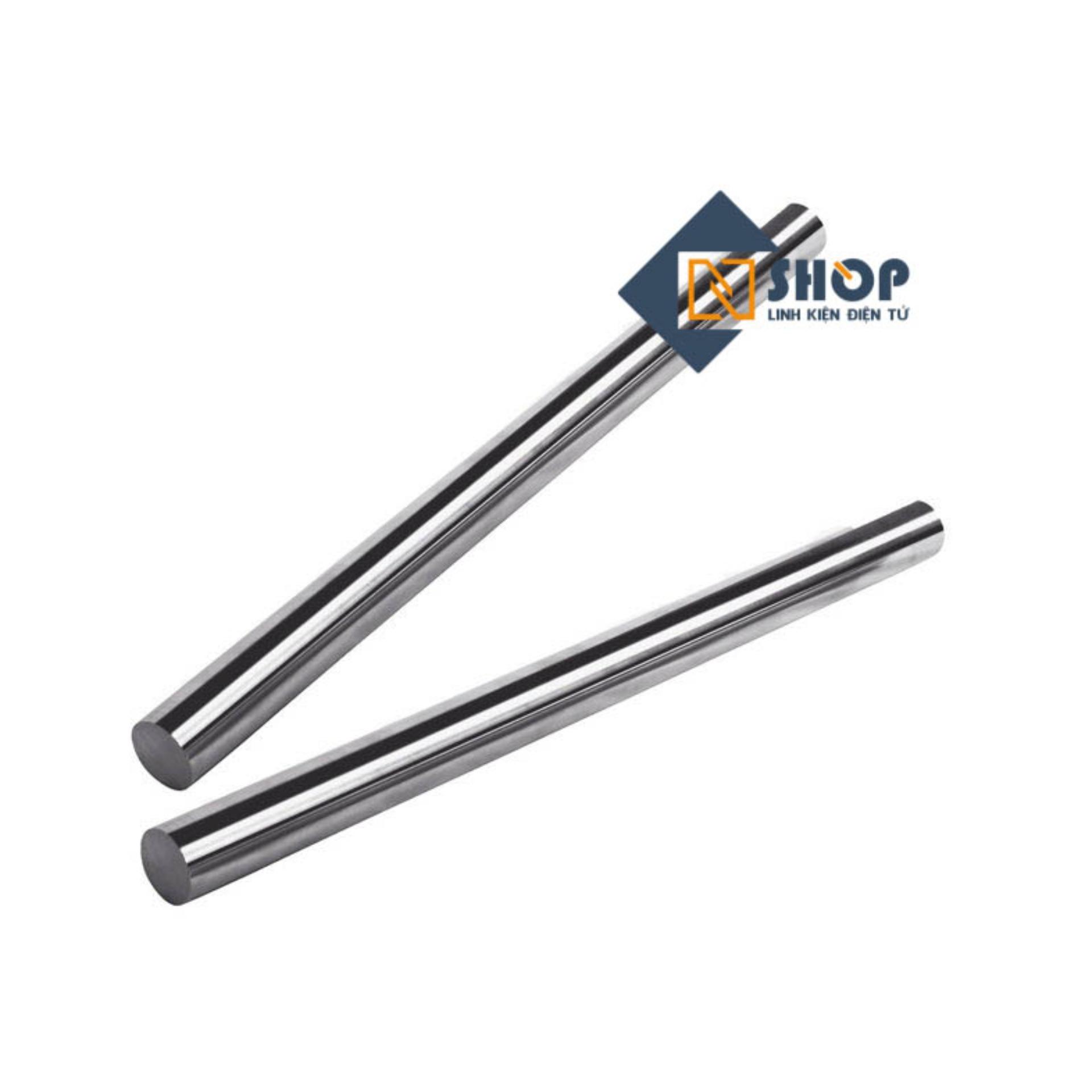 Trục trơn 8mm (ty , thanh trượt tròn) mạ crom 200mm