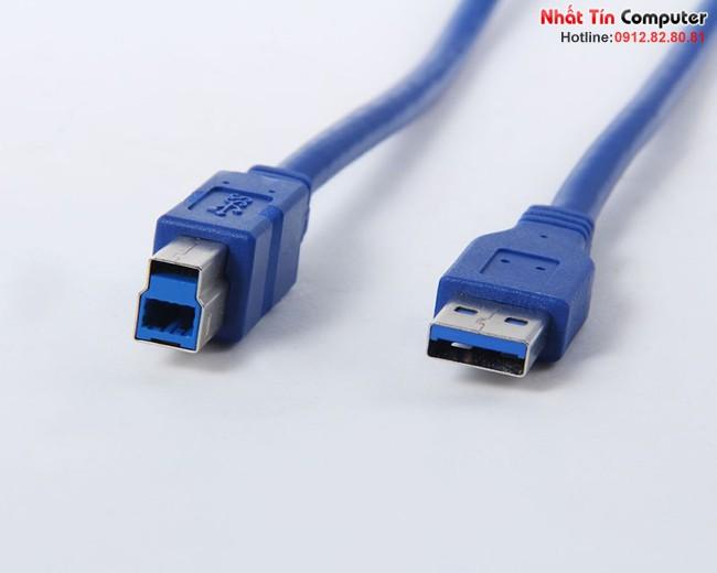 Cáp USB 3.0 AM-BM 3m dùng cho HDD box, HDD Docking, Ổ cứng di động