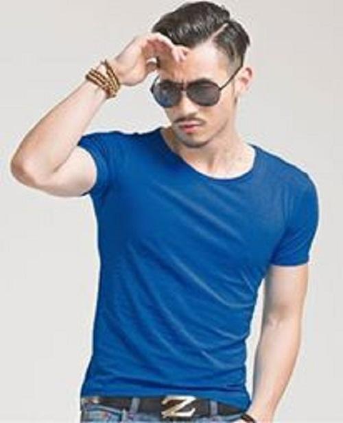 [HCM]Bộ 3 Áo Thun Nam Body Cổ Tròn  (xanh Đen Xanh Rêu Xanh Dương )
