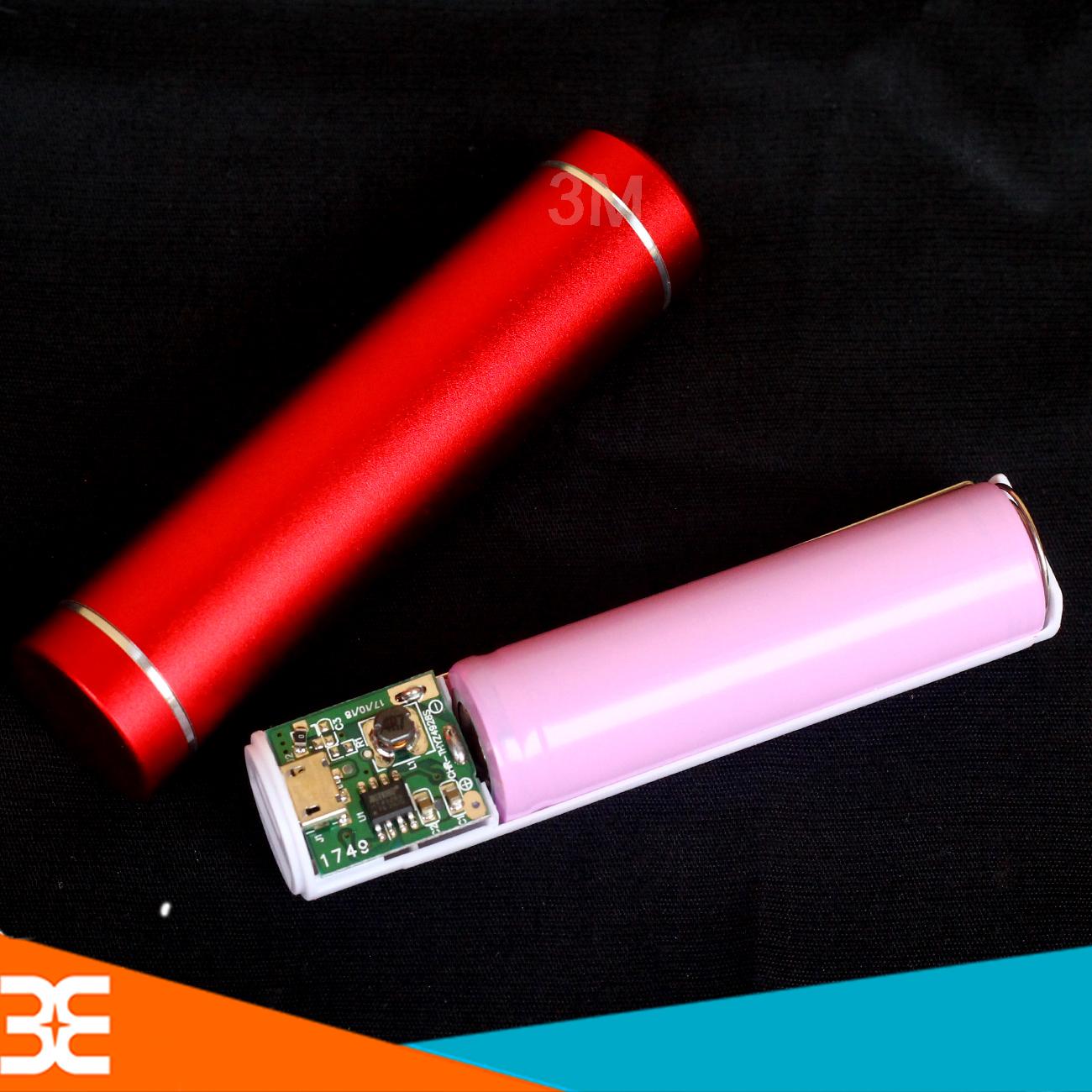 Combo Box Sạc Dự Phòng 1 Cell Và Pin 18650 3v7 2000mAh