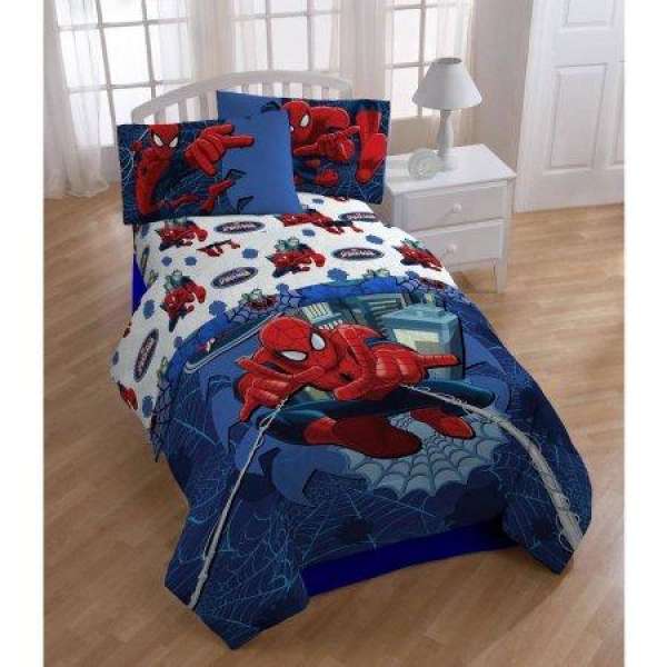 BỘ DRAP 4 MÓN SIÊU NHÂN NHỆN SPIDER MAN CHO BÉ