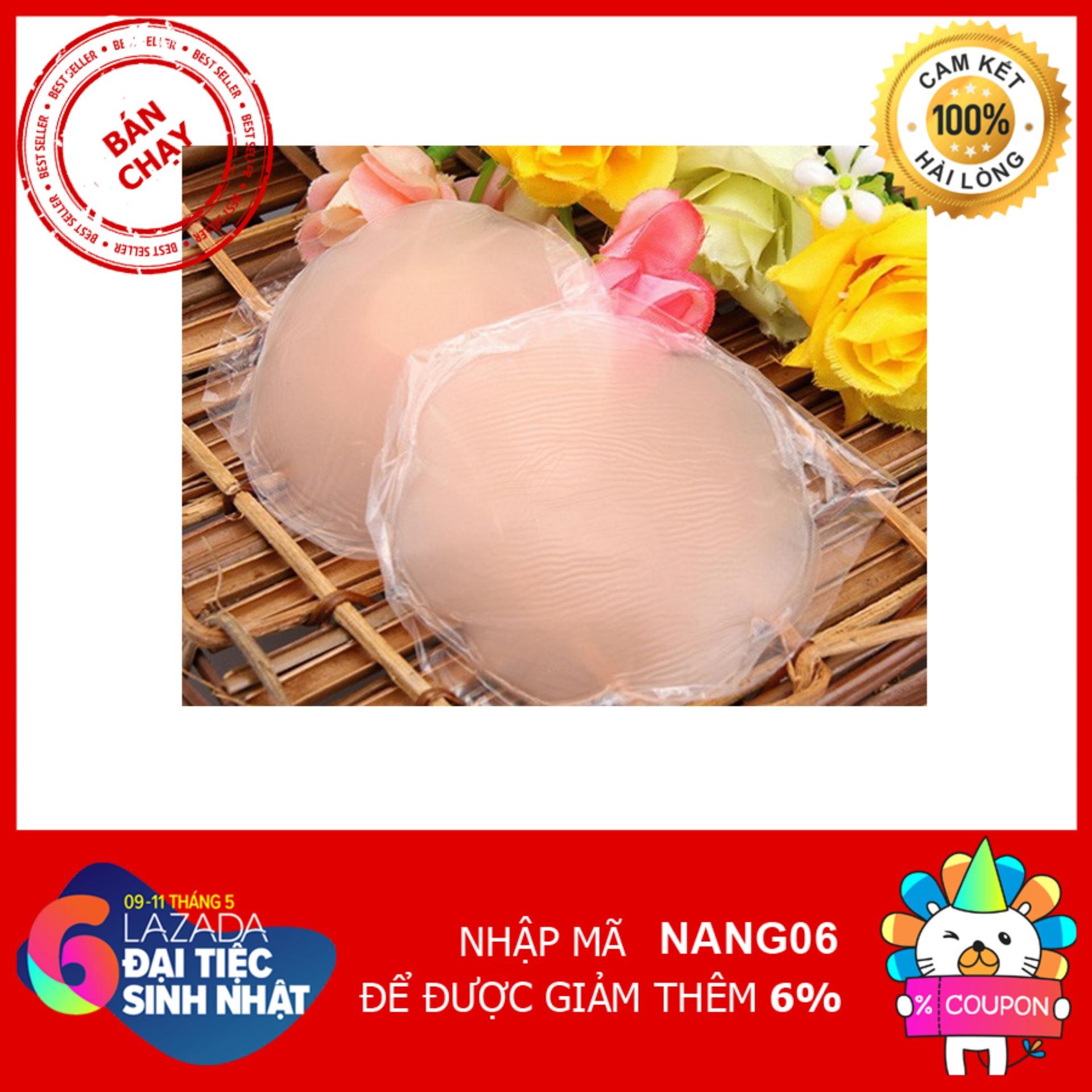 Miếng dán nhũ hoa Silicon - hộp 2 chiếc