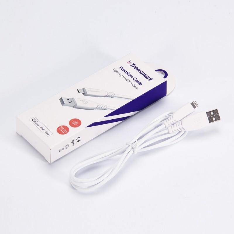 Cáp sạc TRONSMART LAC01 Lightning dài 1.2m chuẩn MFi cho iPhone iPad