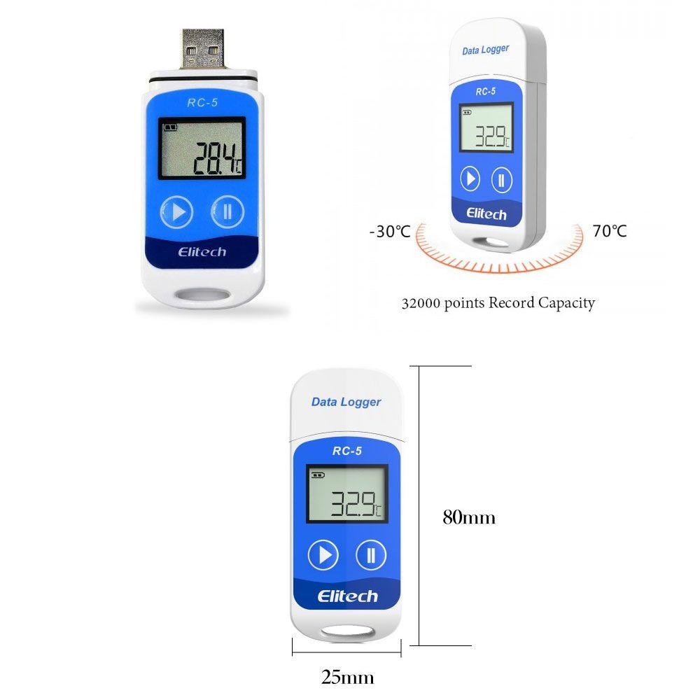 Nhiệt kế tự ghi Elitech RC-5