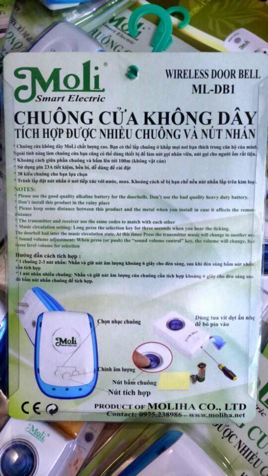 [HCM]CHUÔNG BÁO KHÁCH KHÔNG DÂY