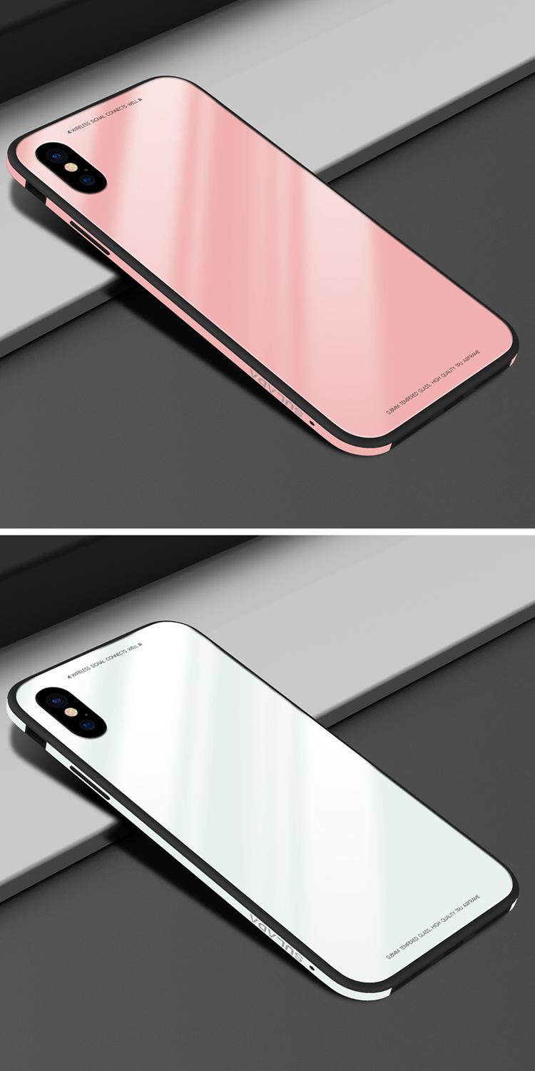 Ốp Lưng Kính Cường Lực cho iPhone XR (6.1 inch) Hiệu Sulada