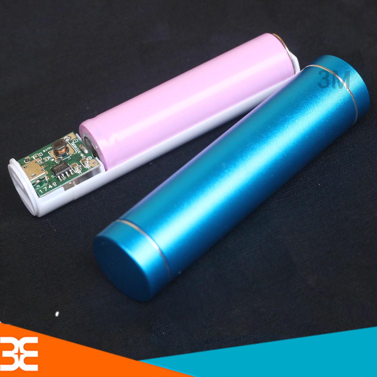 Combo Box Sạc Dự Phòng 1 Cell Và Pin 18650 3v7 2000mAh