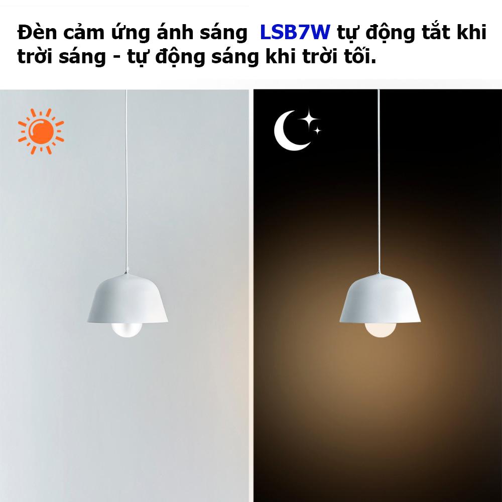 [HCM]Bóng đèn led cảm ứng ánh sáng