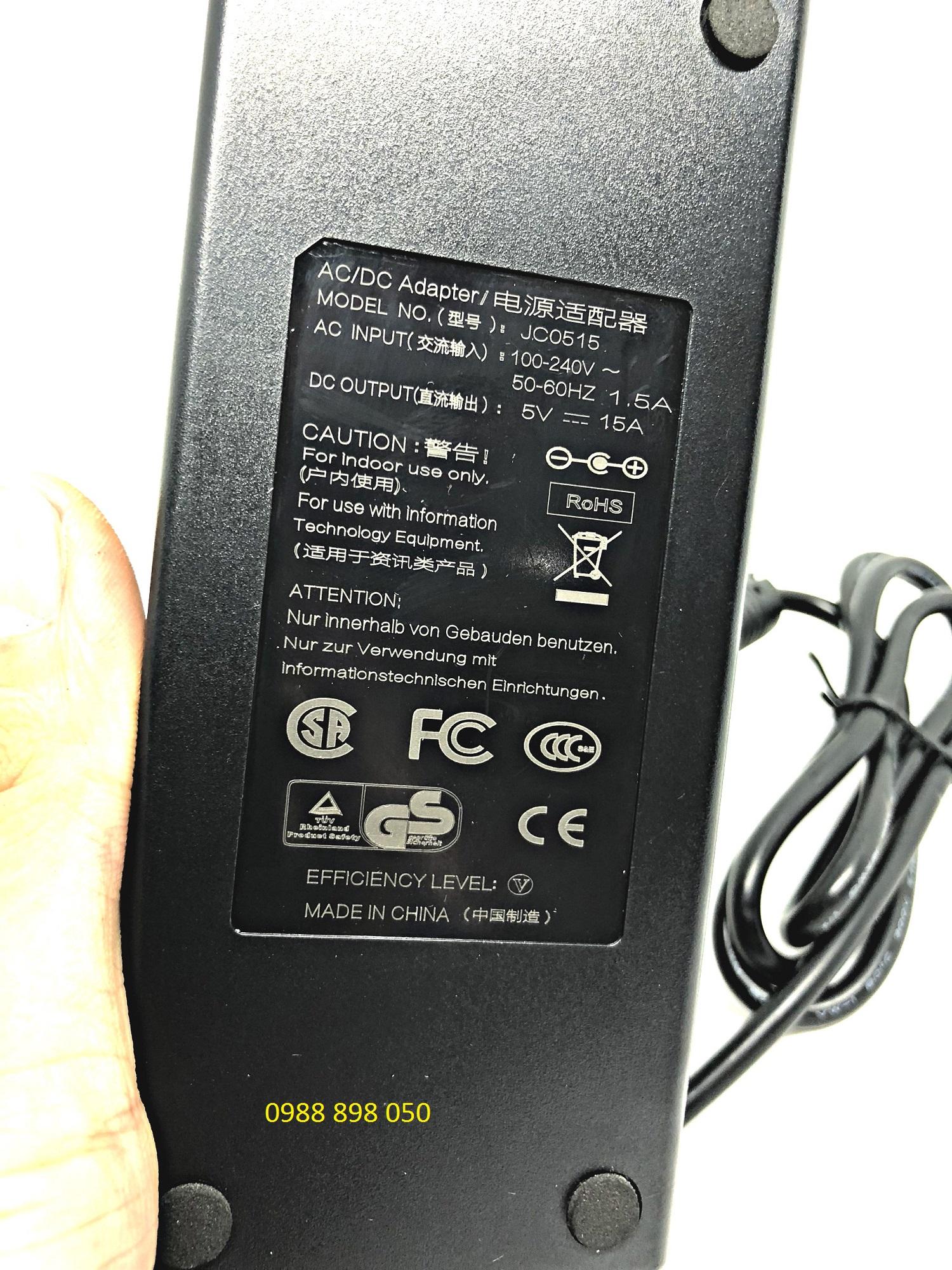 adapter 5v 15a loại tốt