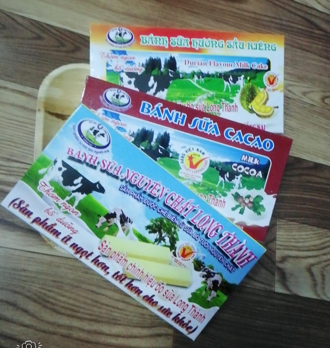 Combo 3 Bánh sữa Nguyên chất Long Thành Premium