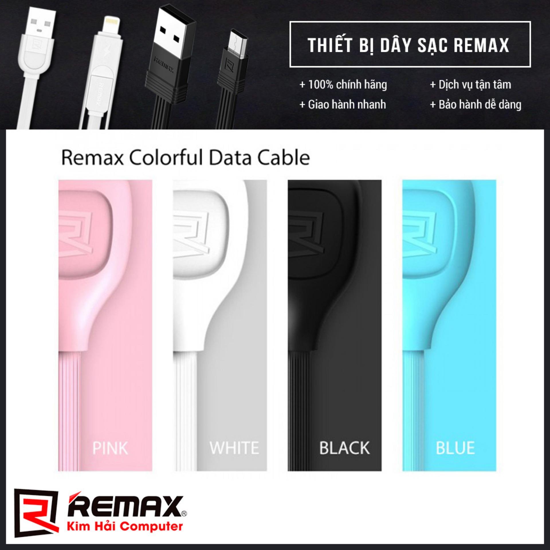 CÁP SẠC ANDROID REMAX RC-050M (Xanh) - Kim Hải Computer