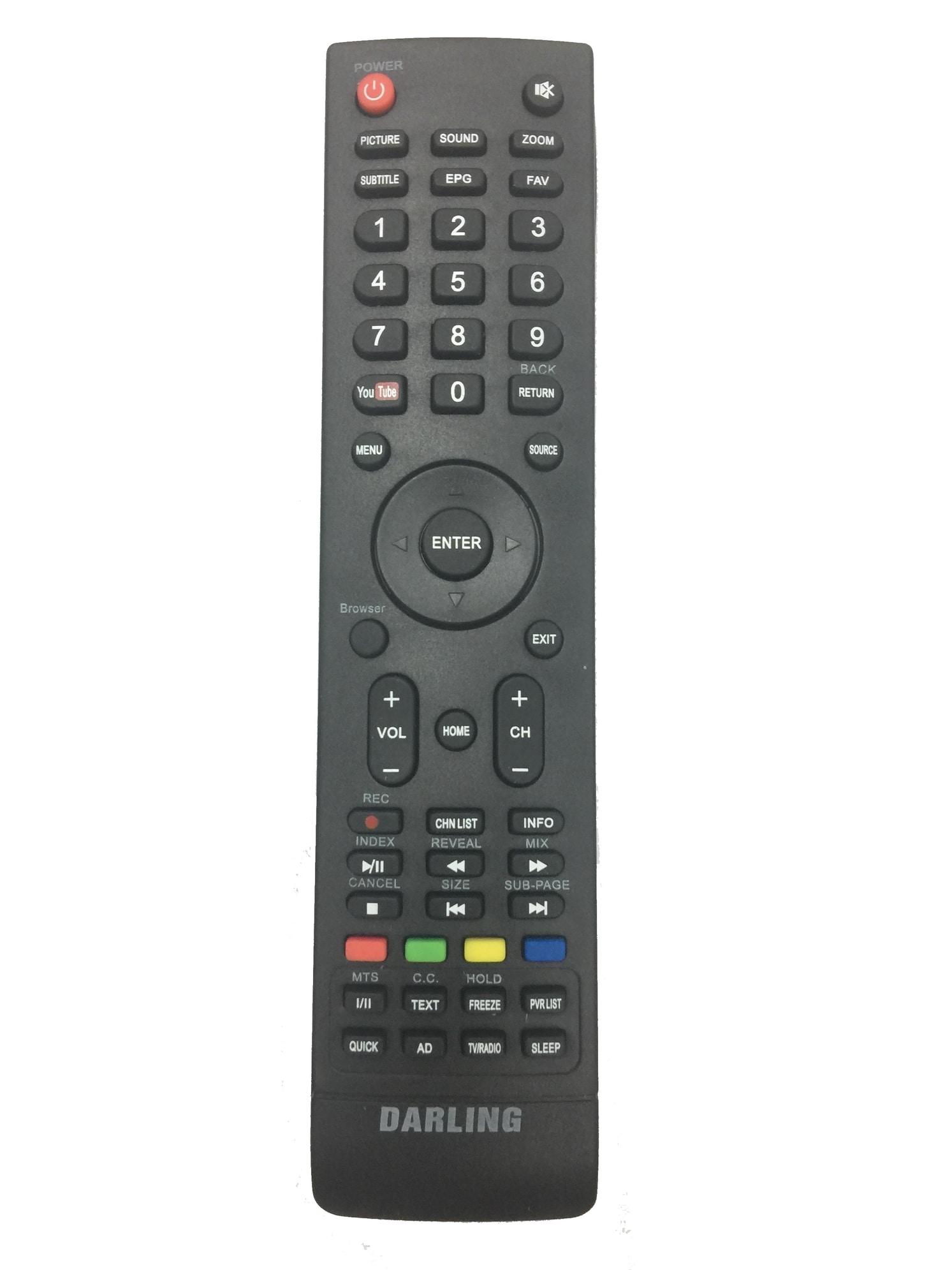 [HCM]REMOTE ĐIỀU KHIỂN TIVI DARLING SMART MẪU 1