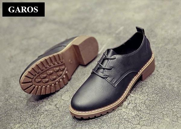Giày boot nữ cổ thấp ZANI ZN7118