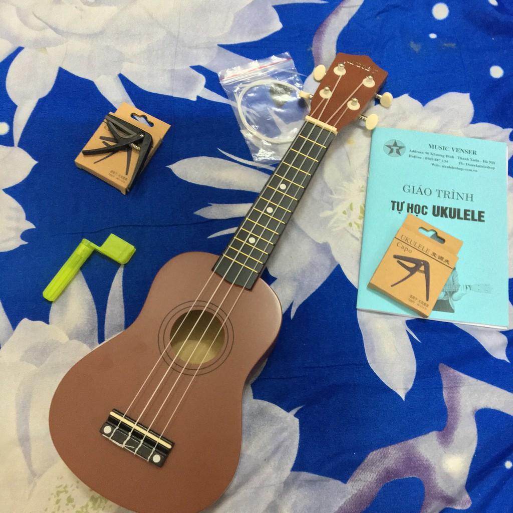 ĐÀN UKULELE SOPRANO ANDREW NÂU ( TẶNG KÈM PHỤ KIỆN )