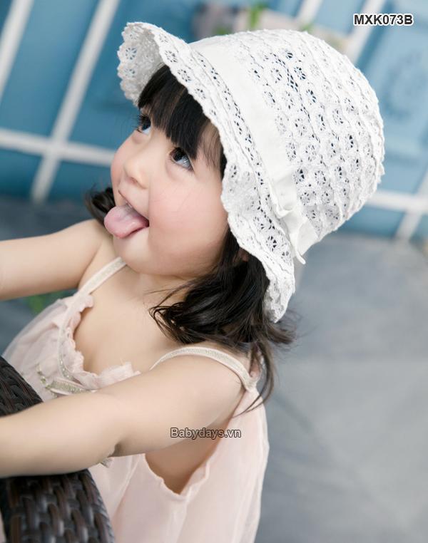 Mũ nón rộng vành cho bé MXK073B