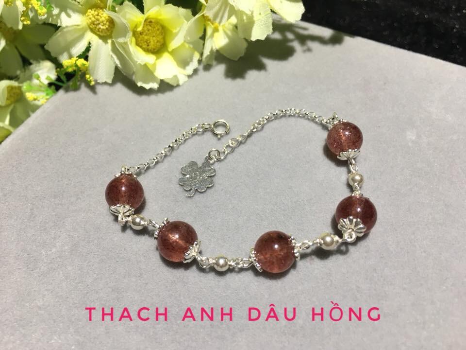 Vòng tay bạc mix đá phong thủy cho các mệnh