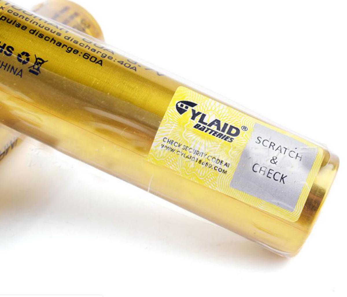 Pin 18650 CYLAID 3100mAh 60A (1 viên)
