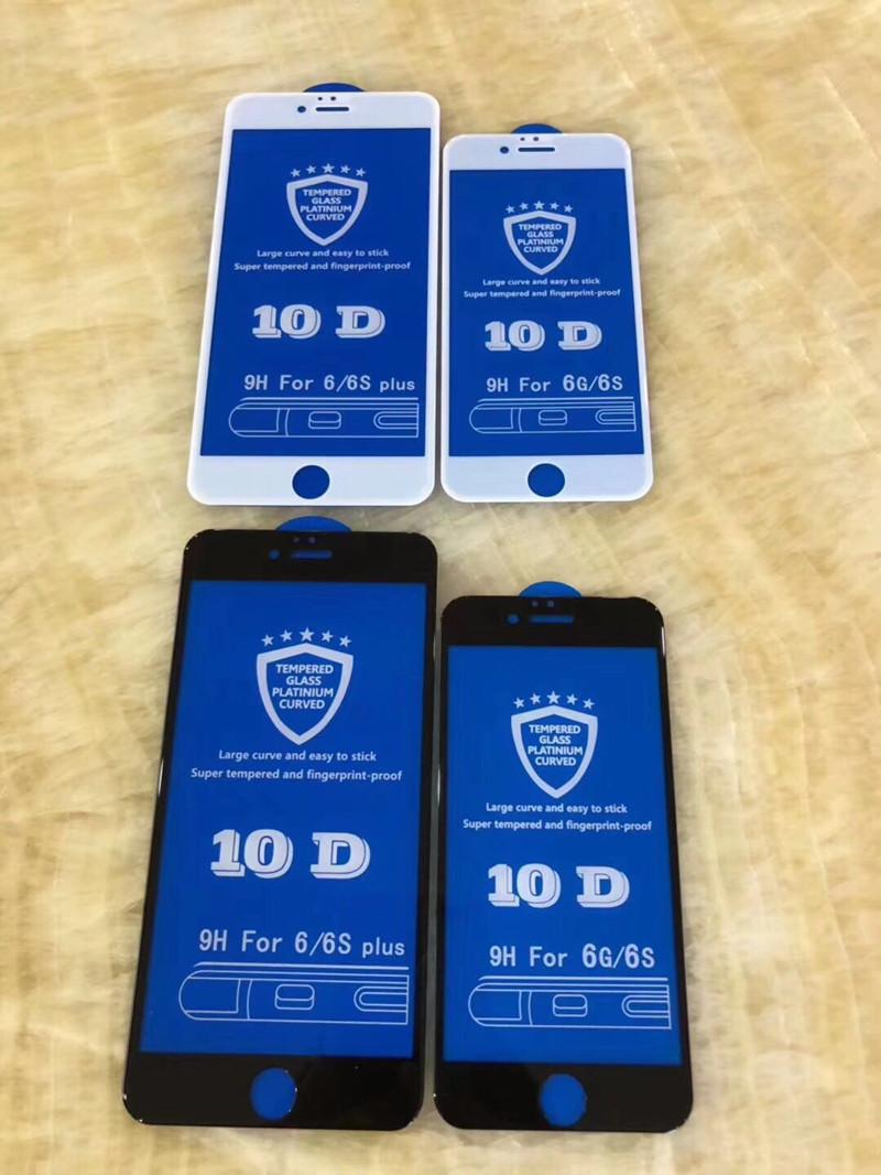Iphone 6,7,8,X Kính cường lực Glass 10D