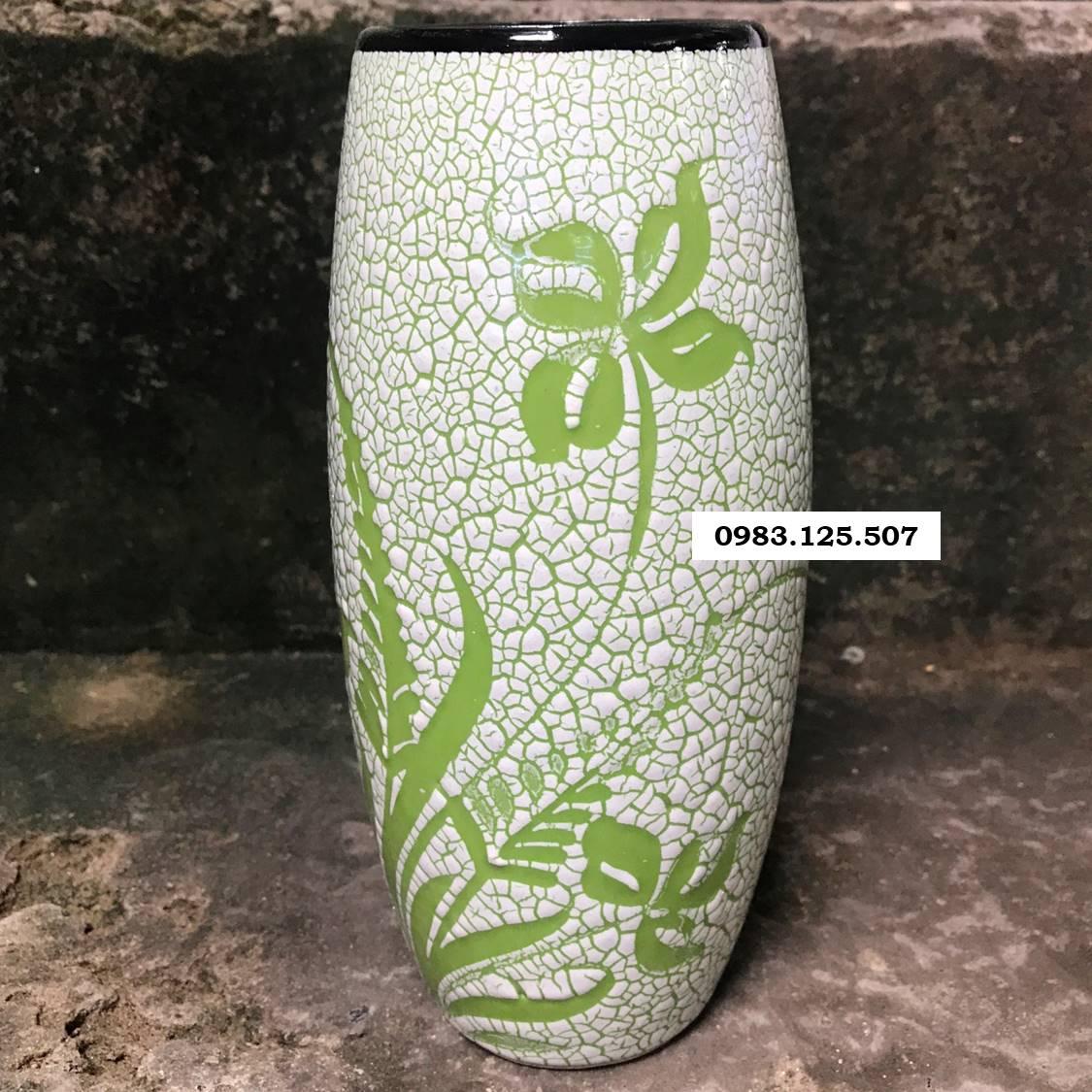 Lọ cắm hoa nghệ thuật (loại chiều cao 23cm)