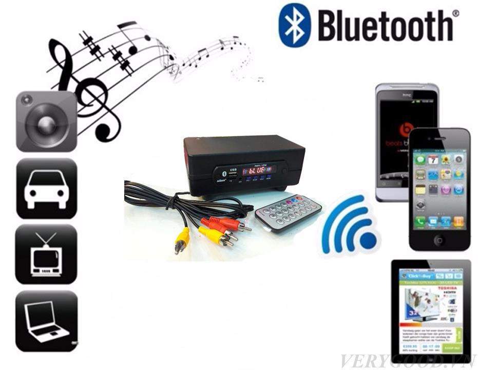[HCM]Thiết bị nhận bluetooth cho loa và amply Suoer