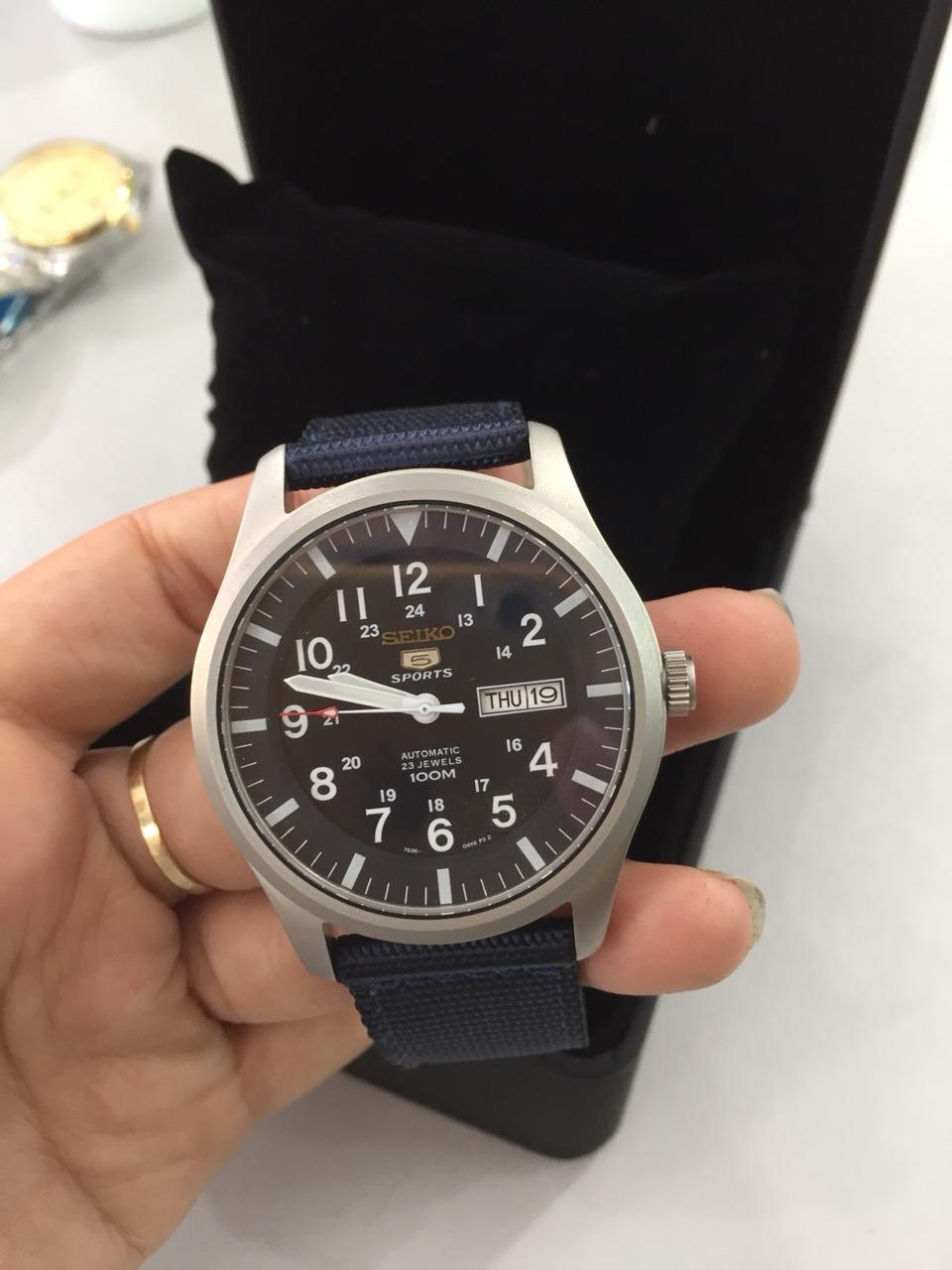 [HCM]Đồng Hồ seiko 5 quân đội
