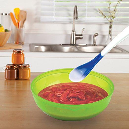1 Muỗng mềm báo nóng Munchkin cho bé