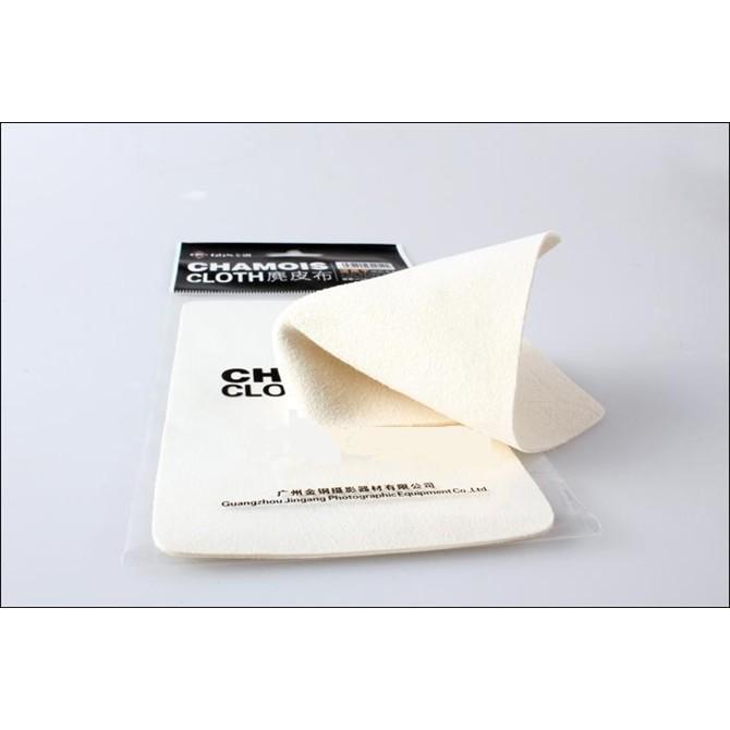 [HCM]Da cừu lau lens ống kính Chamois Cloth