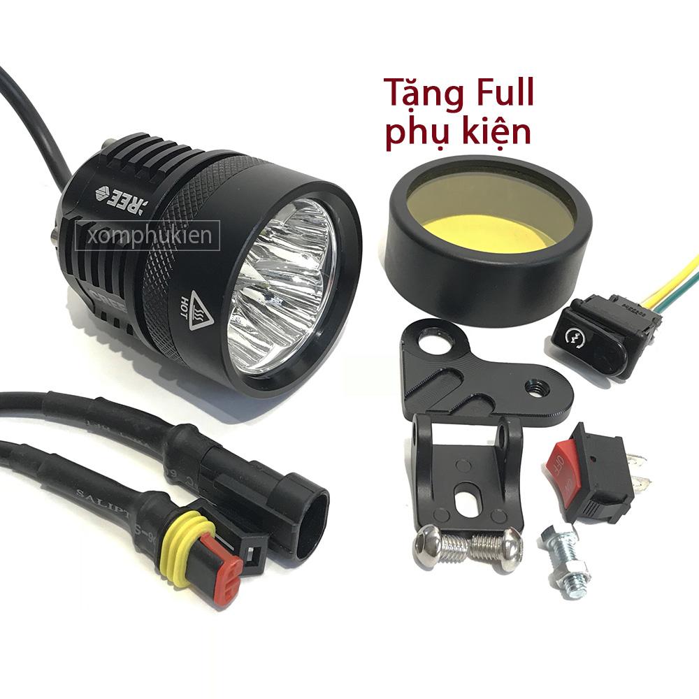 [HCM]Đèn Led L4x 30W Trợ Sáng Cho Xe Máy [ Tặng 4 Phụ Kiện ]