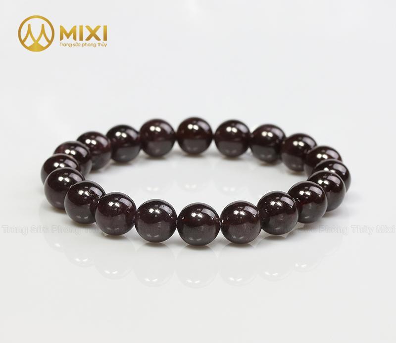 Vòng tay ngọc hồng lựu 10ly