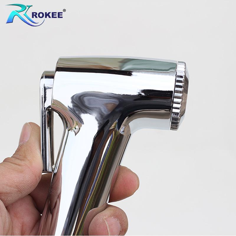 VÒI XỊT VỆ SINH ROKEE R002 (Trắng bạc)