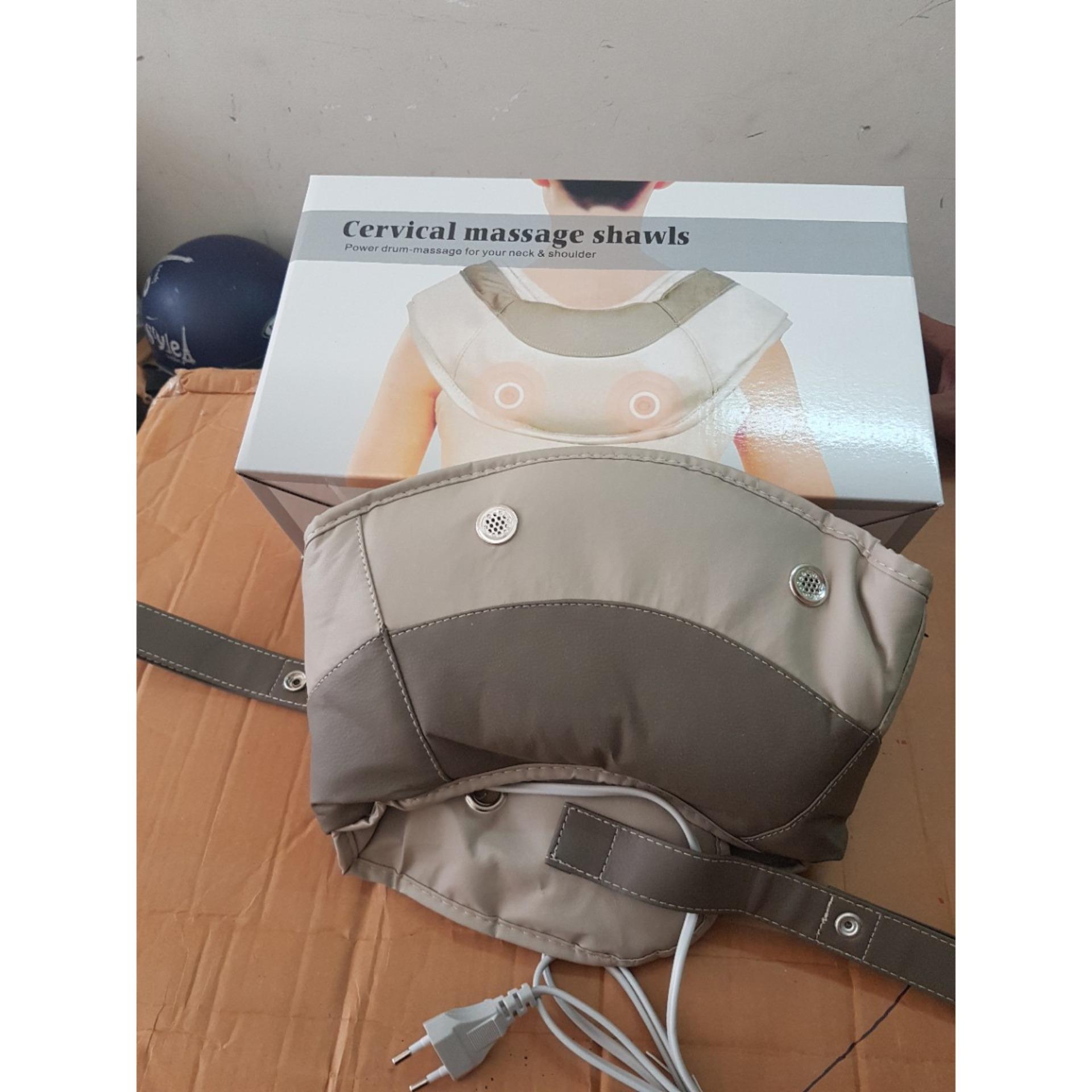 Máy massage vai gáy đa năng (Nâu)