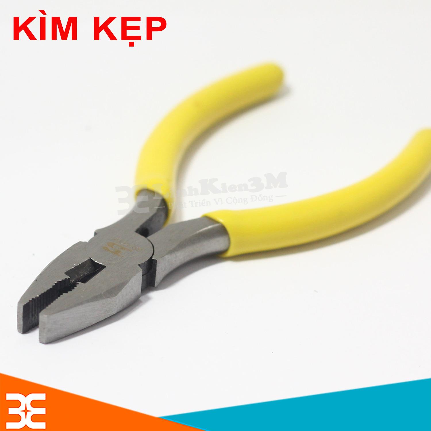 Combo 3 Kìm Bosi Kẹp, Cắt, Mỏ Nhọn 5 Inch Cao Cấp